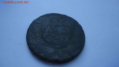 Деньга 1750г. инкузный брак. - DSC04642_thumb