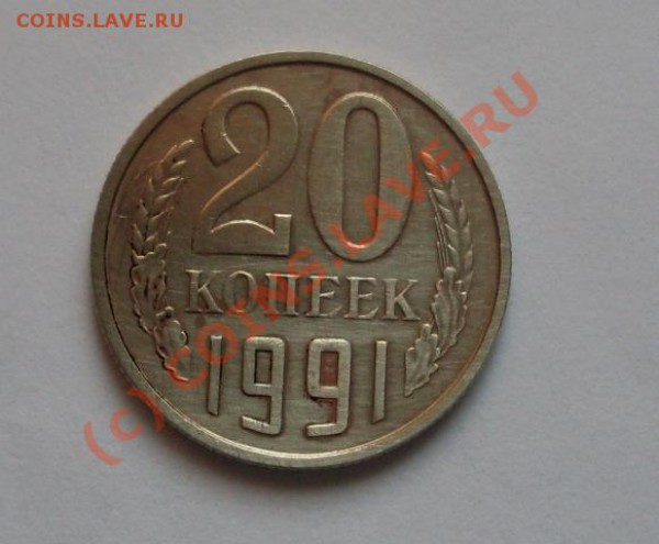 20 копеек 1991 "М" № 463г по Андрианову - SDC16355222.JPG