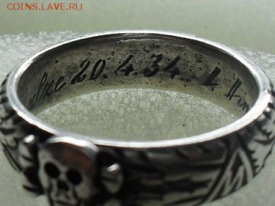 Кольцо "мертвая голова" копия отливка с оригинала - SDC10744.JPG