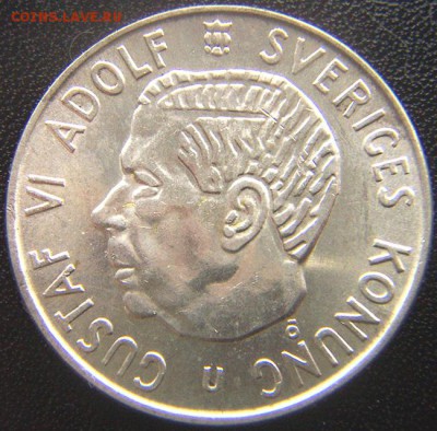 Швеция_2 кроны 1963. Серебро; до 30.06_22.18мск - 8142