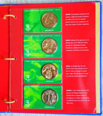 Набор Австралии Олимпиада Сидней 2000 5$ UNC 27 шт в альбоме - DSCN1952.JPG