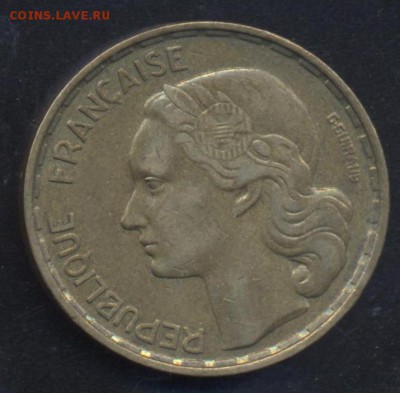 Франция 50 франков 1951 г.До 2.07.14 г. 22-00 МСК . - Франция 50 фр. 51 1