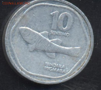 Филиппины 10 сентимо 1986 г.До 2.07.14 г. 22-00 МСК . - Филиппины 10 ц.1