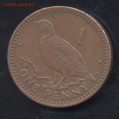 Гибралтар 1 пенни 1995 г.До 2.07.14 г. 22-00 МСК . - Гибралтар 1 п.1