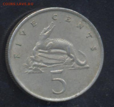 Ямайка 5 центов 1969 г.До 2.07.14 г. 22-00 МСК . - Ямайка 5 ц.1
