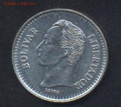 Венесуэла 25 центаво 1990 г.До 2.07.14 г. 22-00 МСК . - Венесуэлла