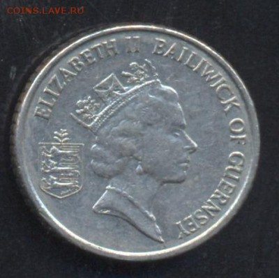 Гернси 5 пенни 1990 г.До 2.07.14 г. 22-00 МСК . - Гернси.