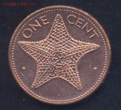 Багамские о-ва 1 цент 2004 г.До 2.07.14 г. 22-00 МСК . - Багамы 1 ц.1