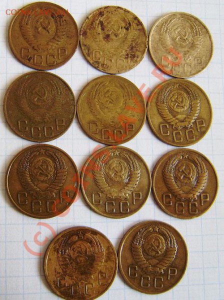 Коллекция: 3 коп. СССР с 1928-1991г. - окон. 31.03. в 21.20 - P3250016.JPG