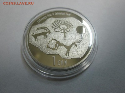 Киргизия 1 сом Саймалуу-таш 2013г. BUNC до 2.07.14 22.00 - IMG_3567а.JPG