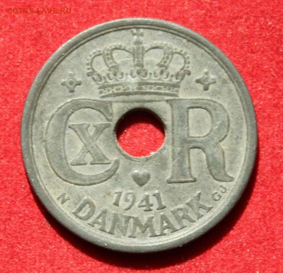 С рубля ДАНИЯ 25 эре 1941г. ЦИНК с дырочкой до 7.07.14г.в 22 - IMG_2899.JPG