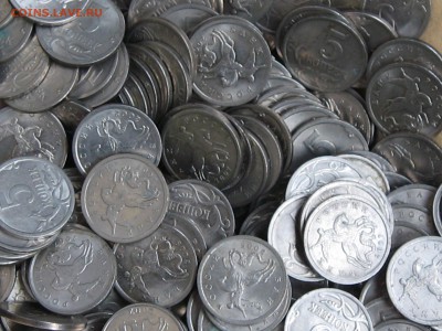 1000 5 КОПЕЕЧНЫХ МОНЕТ БАНКА РОССИИ ОДНИМ ЛОТОМ !!! ЛОТ№4 - IMG_0335.JPG