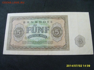 ГДР,5 марок 1948г(хорошая)!!до 5.07.2014 - S6000507.JPG