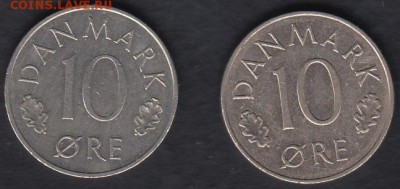 Дания 10 эре 1973, 1983 до 04.07.2014 22-00 - Дания 10 эре 1973-1983 а