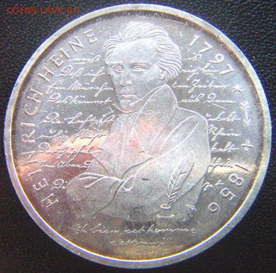 ФРГ_памятные 10 марок 1997(D). Серебро; до 03.07_22.12мск - 7956