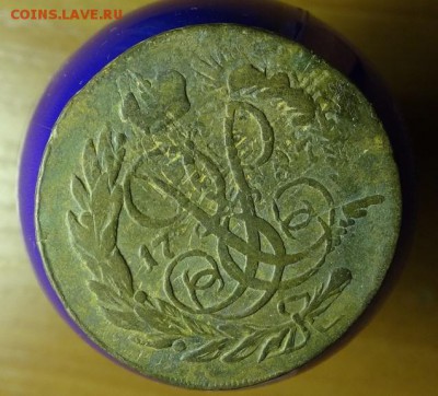 2 копейки 1757 следы перечекана - DSC00554.JPG