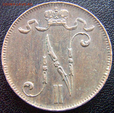 Царская Финляндия_5 пенни 1901. До 04.07_22.10мск - 7877