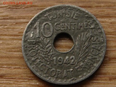 Тунис Франц. 10 сантимов 1942 цинк до 07.07.14 в 21.00 М - IMG_9269