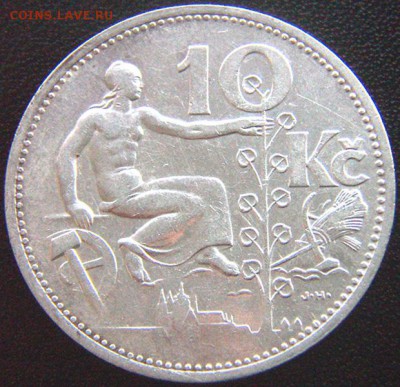 Чехословакия_10 крон 1932. Серебро; до 05.07_22.16мск - 8283