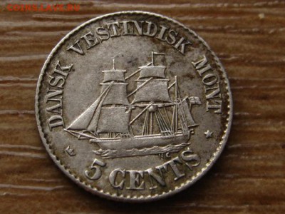 Датская Вест Индия 5 центов 1859 до 08.07.14 в 21.00 М - IMG_9615