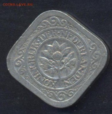 Нидерланды 5 центов 1929 г. До 8.07.14 г. 22-00 МСК . - Голландия 5 ц.1