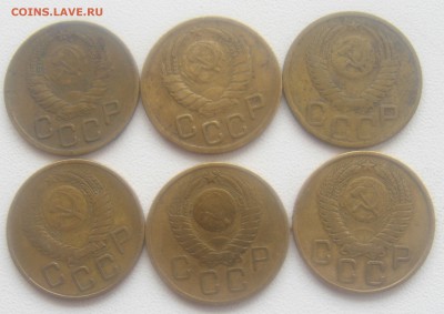 3 копейки 1940,43,50,54,56,57. - DSC07509.JPG