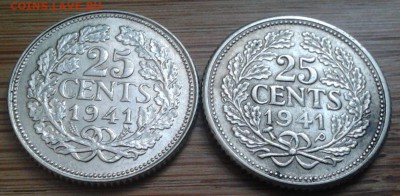 Нидерланды 25 центов 1941 - 12
