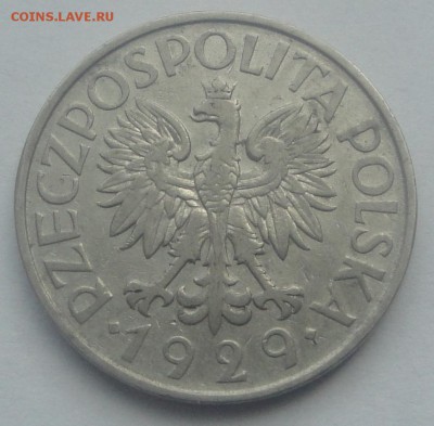 Польша 2 гроша 1923, 1 злотый 1929 и др., оценка - пол 9 04