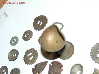 НЕОЛИТ 2 КАМЕННЫХ НАКОНЕЧНИКА + КОПАНИНА - P1930485.JPG