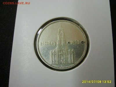 ГЕРМАНИЯ,2 марки 1934А (Кирха,дата,холдер)!до 10.07.2014 - S6000721.JPG