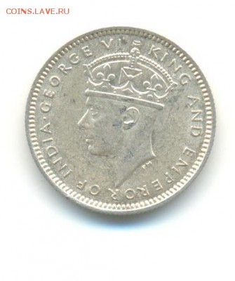 Ag. малайя 10 центов 1941. AU . до 11.07 22:00 - 10