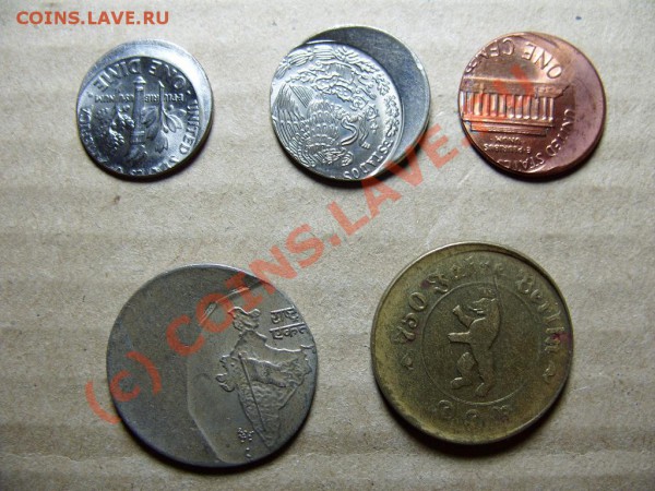 Брак: СМЕЩЕНИЕ ЗАГОТОВКИ на иностранных монетах - S1050032.JPG