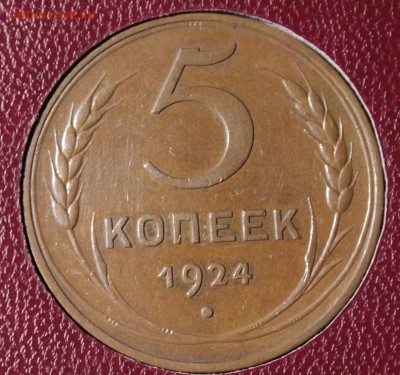 5 копеек 1924 красивые.Шоколадная патина.Не земля.14.07.14 - _MG_9868.JPG