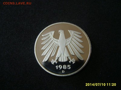 ФРГ,5 МАРОК 1985D(пруф)!до 12.07.2014 - S6000734.JPG