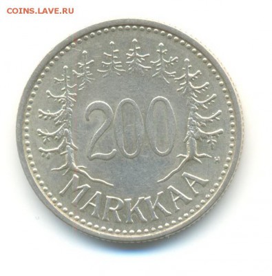 Ag. финляндия 200 марок 1956 . до 14.07 22:00 - 6
