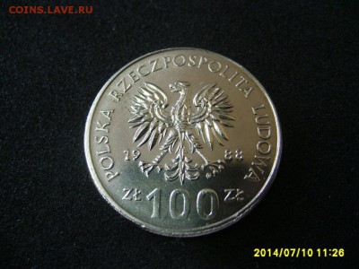 ПОЛЬША,100 злотых 1988г(70 лет Велик.восстания)!до12.07.2014 - S6000748.JPG