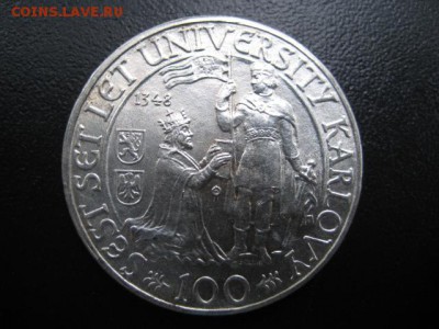 1948 Чехословакия-2, 100 крон, серебро, до 16.07 в 22-10 мск - IMG_1864.JPG