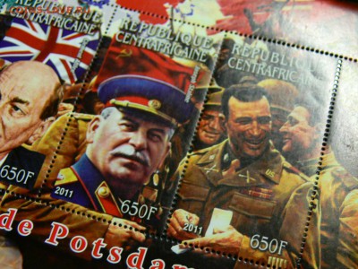 ЧИСТЫЙ БЛОК МАРОК СТАЛИН, Потсдамская конференция - P1930726.JPG