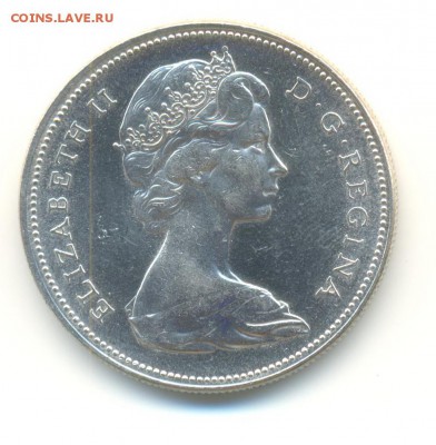 Ag. канада 1 доллар 1967. UNC. до 14.07 22:00 - 5