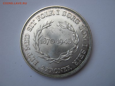 ДАНИЯ 2 х 2 кроны 1930, 1945. Серебро. Оценка. - 010.JPG