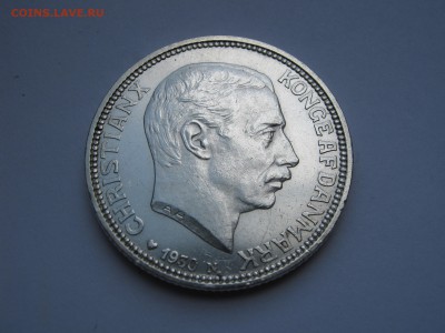 ДАНИЯ 2 х 2 кроны 1930, 1945. Серебро. Оценка. - 004.JPG