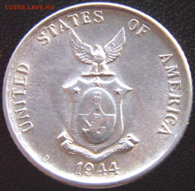 Американские Филиппины_20 сентаво 1944(D); до 14.07_22.12мск - 8199