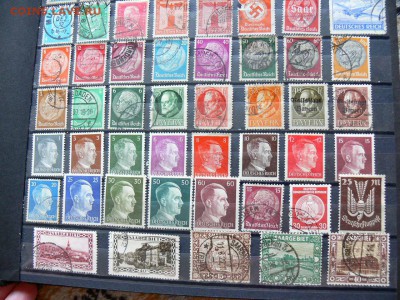 МАРКИ ГЕРМАНИЯ 3 Рейх с 1800-х гг надпечатки - P1930736.JPG