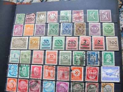 МАРКИ ГЕРМАНИЯ 3 Рейх с 1800-х гг надпечатки - P1930735.JPG