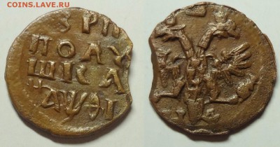 Полушки ВРПушки 1719 г. на оценку - 1719 нд