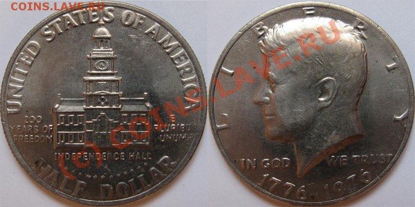 Америка 50 центов 1971 и 1976 до 31.03, 22.00 - 06