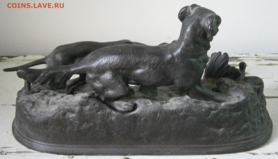 Скульптура. Собаки на охоте. Касли 1956г. Чугун. На оценку. - P7170003.JPG