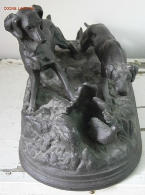 Скульптура. Собаки на охоте. Касли 1956г. Чугун. На оценку. - P7170004.JPG