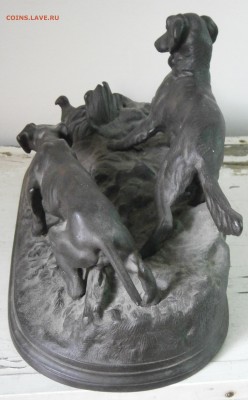 Скульптура. Собаки на охоте. Касли 1956г. Чугун. На оценку. - P7170005.JPG