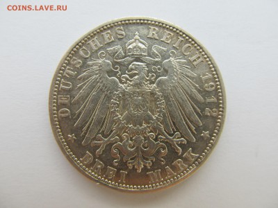 3 марки Бавария 1912 г. - 3 М Бавария 1912-2.JPG